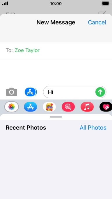 Press All Photos and go to the required folder. Press All Photos and go to the required folder.