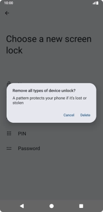 Press Delete.