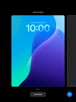 Press the add icon. Press the add icon.