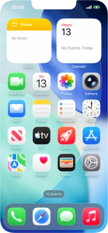 When the battery charging icon is displayed, the battery is charging.
