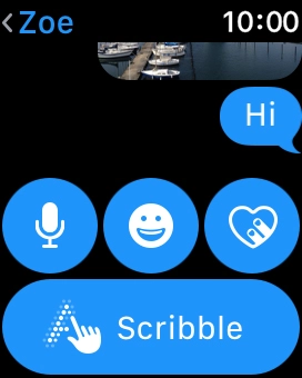 Press the microphone icon and follow the instructions on the screen to record and send the message. Press the microphone icon and follow the instructions on the screen to record and send the message.