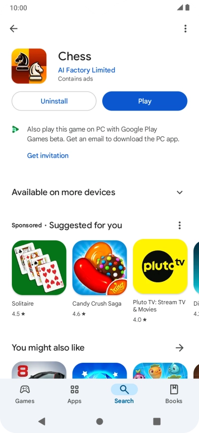 Press the Home key to return to the home screen. Press the Home key to return to the home screen.