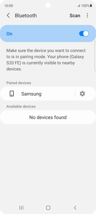 Press the Home key to return to the home screen. Press the Home key to return to the home screen.