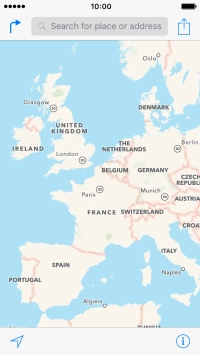 Press Search for place or address. Press Search for place or address.
