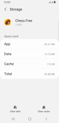 Press Clear cache. Press Clear cache.