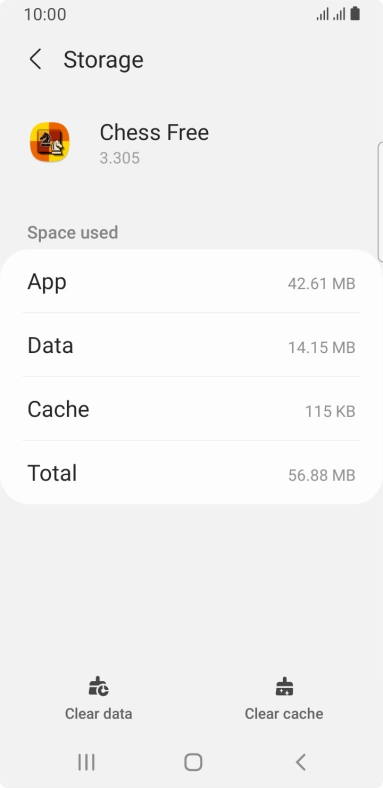Press Clear cache. Press Clear cache.