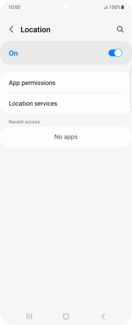 Press App permissions. Press App permissions.