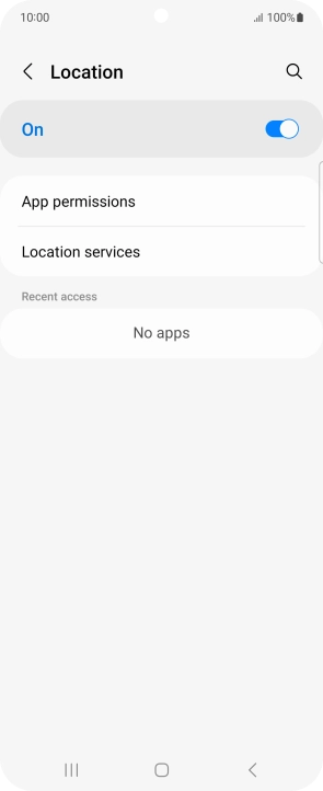 Press App permissions. Press App permissions.