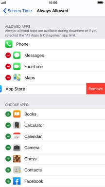 Press Remove. Press Remove.