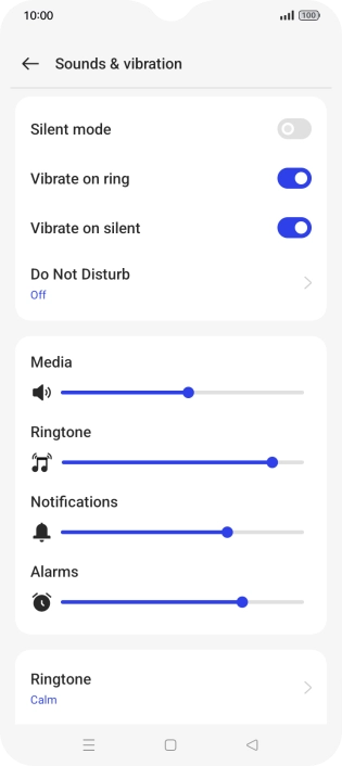 Press Ringtone.