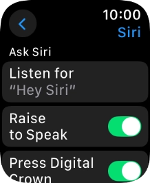 Press Listen for.