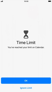 Press Ignore Limit. Press Ignore Limit.