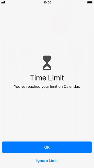 Press Ignore Limit. Press Ignore Limit.