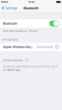 Press the Home key to return to the home screen. Press the Home key to return to the home screen.