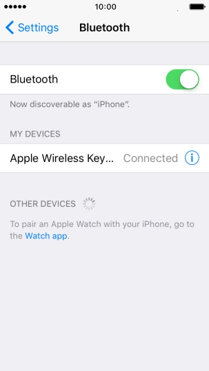 Press the Home key to return to the home screen. Press the Home key to return to the home screen.