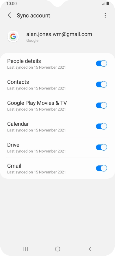 Press the Home key to return to the home screen. Press the Home key to return to the home screen.