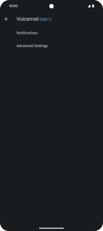 Press Advanced Settings. Press Advanced Settings.