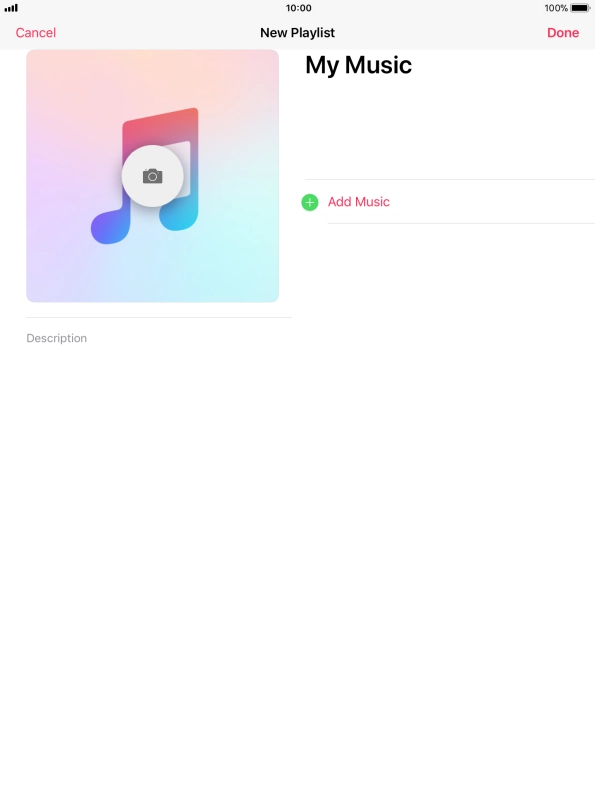 Press Add Music.