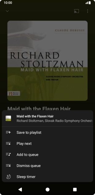 Press the add icon.