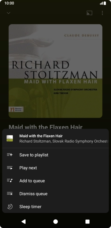 Press the add icon.