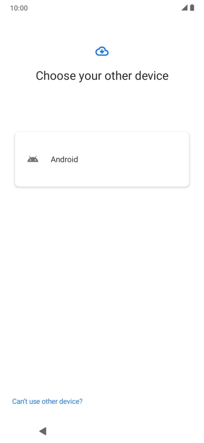 Press Android.