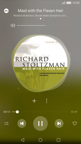 Press arrow right to go to the next audio file. Press arrow right to go to the next audio file.