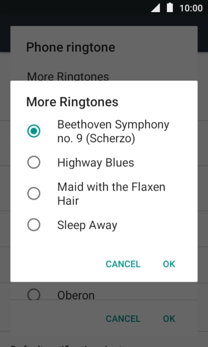 Press OK.
