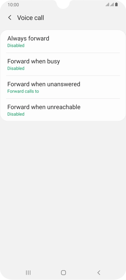 Press the Home key to return to the home screen. Press the Home key to return to the home screen.