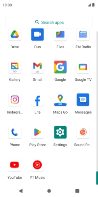 Press Play Store.