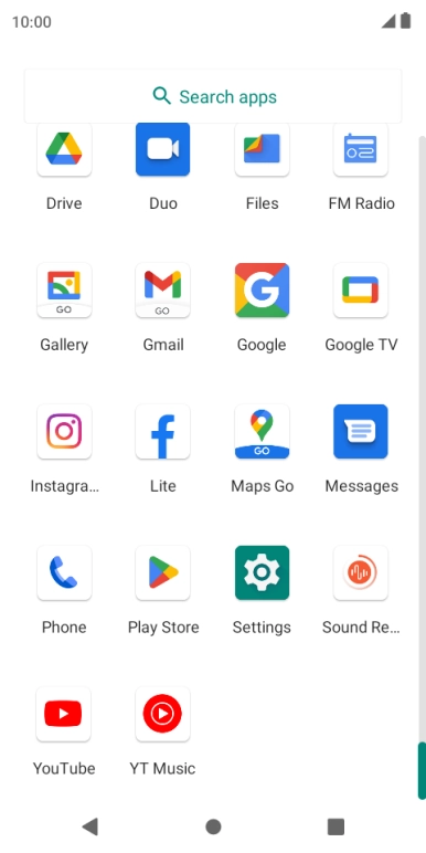 Press Play Store.