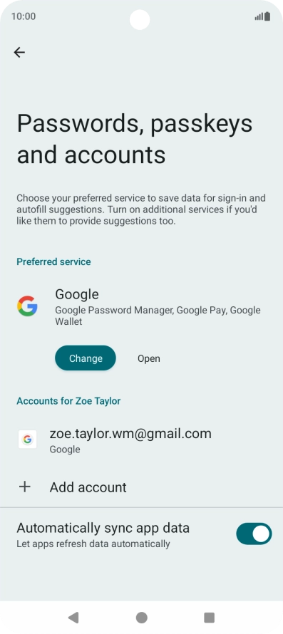 Press the Home key to return to the home screen. Press the Home key to return to the home screen.