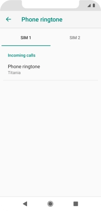 Press Phone ringtone.