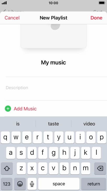 Press Add Music.