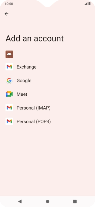 Press Google.