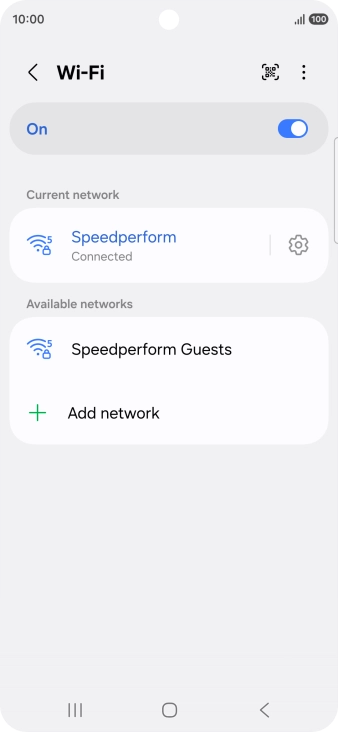 Press the Home key to return to the home screen. Press the Home key to return to the home screen.