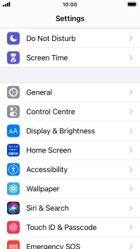 Press Screen Time. Press Screen Time.