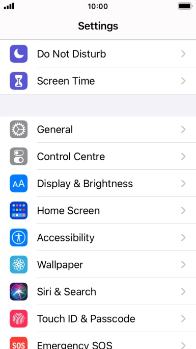Press Screen Time. Press Screen Time.