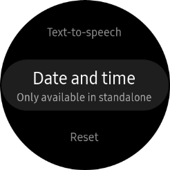 Press Date and time.