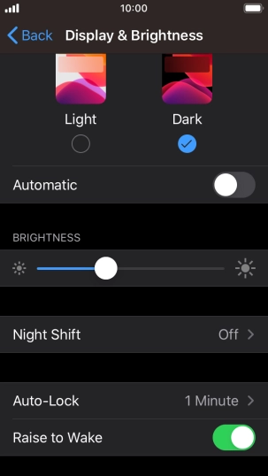 Press the indicator next to Press the indicator next to