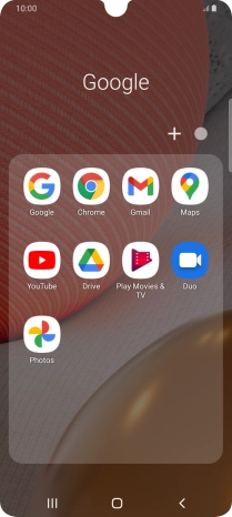 Press Gmail. Press Gmail.