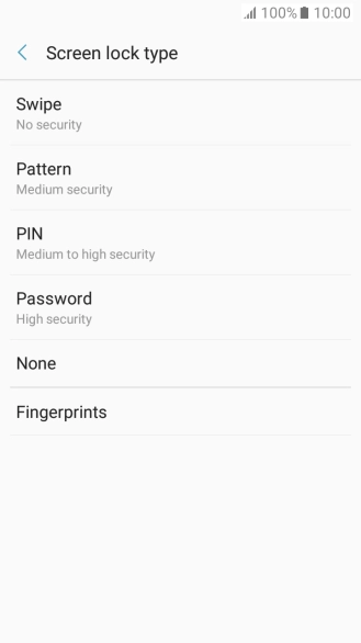 Press Fingerprints. Press Fingerprints.