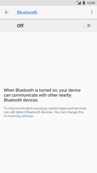 Press the indicator to turn on the function.