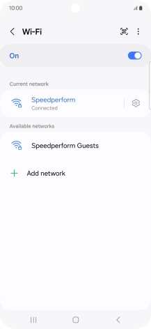 Press the Home key to return to the home screen. Press the Home key to return to the home screen.