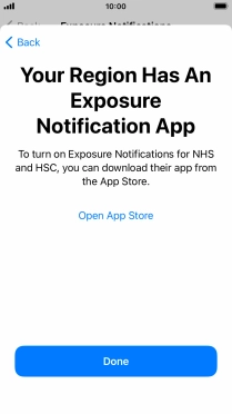 Press Open App Store and follow the instructions on the screen to download and install the app.