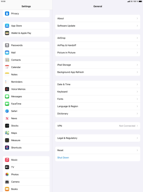 Press App Store.