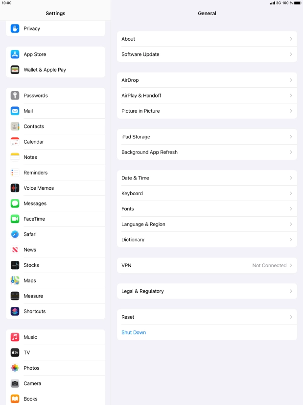 Press App Store.