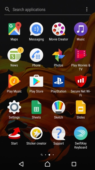 Press Play Store.