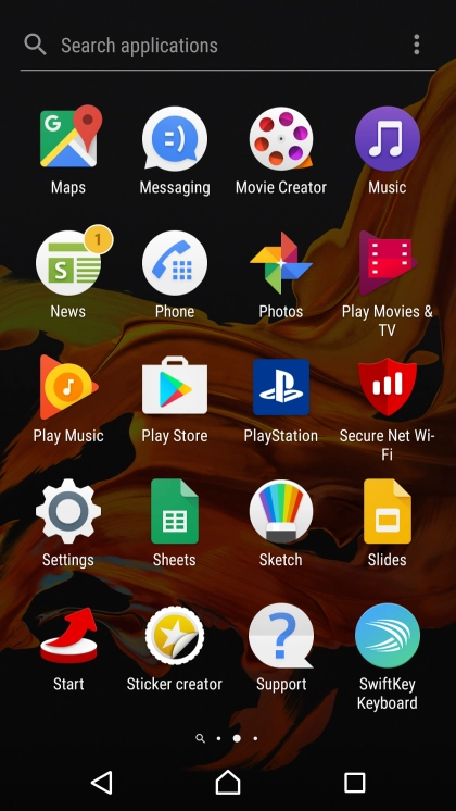 Press Play Store.