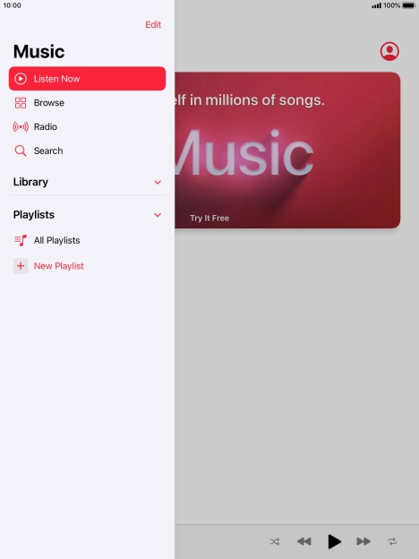 Press New Playlist.