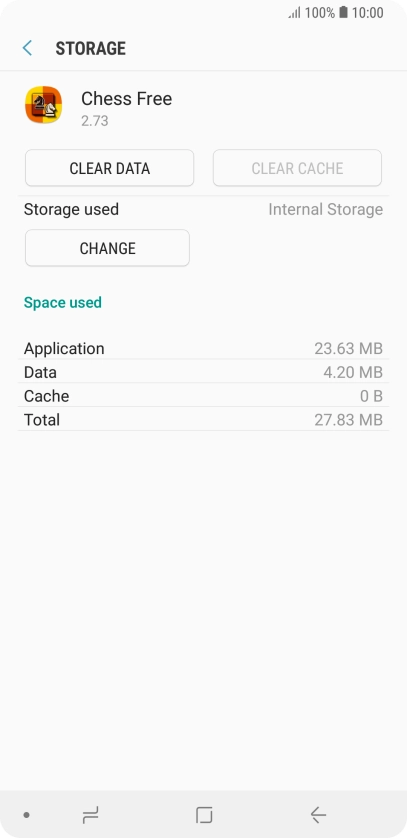 Press the Home key to return to the home screen. Press the Home key to return to the home screen.